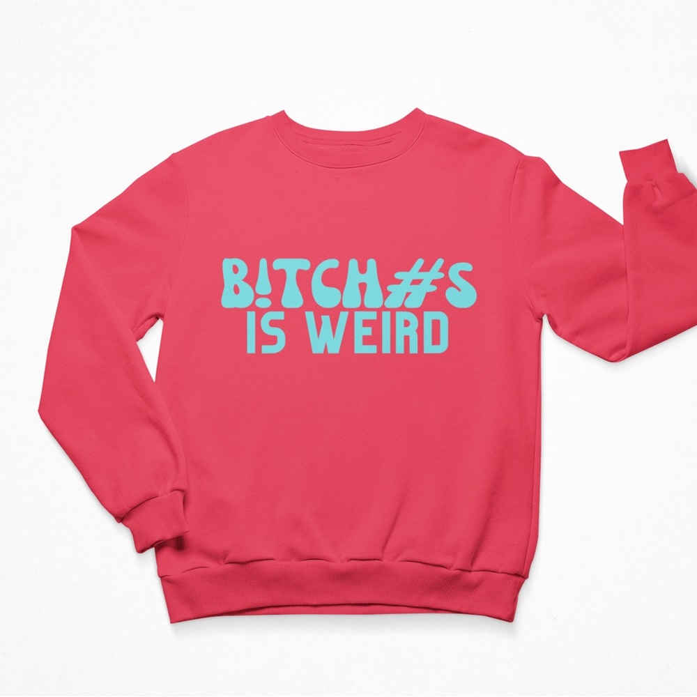 They Weird Crew Neck Sprinkle Sprinkle Sweatshirt